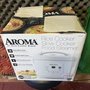 Aroma Rice Cooker 4-12 Cup/ 2Qt. Digital Grain Multicooker Steamer W/ Functions